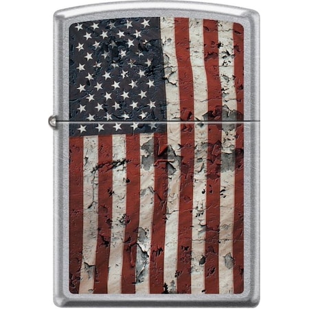 Zippo 2024 Zippo Americana Distressed Street Chrome ZIP-207CI015422
